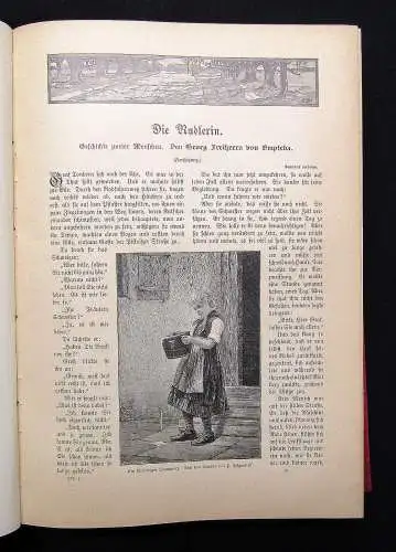 Universum Illustrierte Familien- Zeitschrift 16.Jhg. Erster Halbband 1900