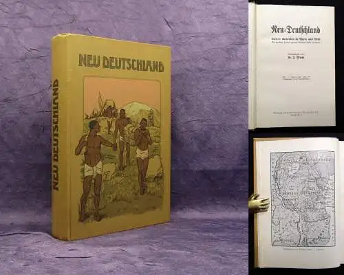 Wiese, Dr. J. Neu- Deutschland Unsere Kolonien in Wort und Bild 1908 Geschichte