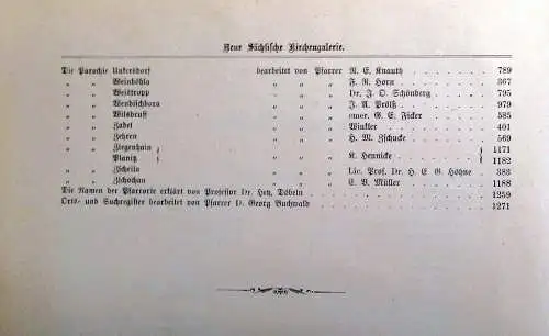 Buchwald Neue Sächsische Kirchengalerie Die Ephorie Meissen 1902 Theologie