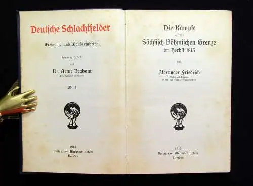 Brabant Deutsche Schlachtfelder Bd.4 Ereignisse u Wanderfahrten 1913 Geschichte