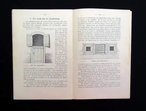 Heine Praktische Ziegenzucht Ein Handbuch zum Gebrauche für Ziegenhalter 1907