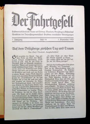 Rinke Der Fahrtgesell Halbmonatsschrift  Natur Heimat Hefte 1-21 komplett 1925