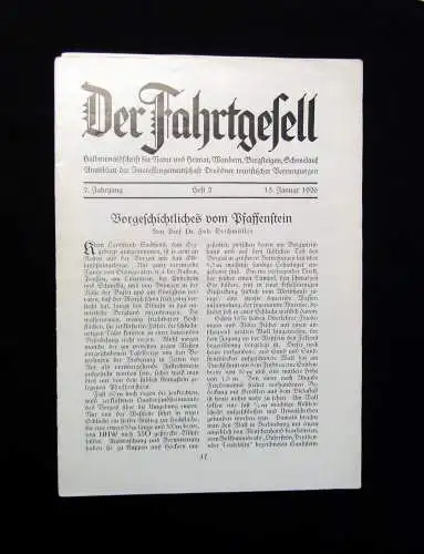 Rinke Der Fahrtgesell Halbmonatsschrift  Natur Heimat Hefte 1-24 komplett 1926