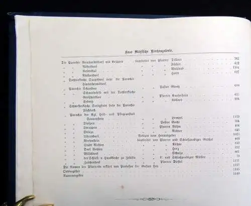 Buchwald Neue Sächsische Kirchengalerie Die Ephorie Pirna um 1904 Theologie