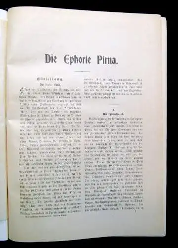 Buchwald Neue Sächsische Kirchengalerie Die Ephorie Pirna um 1904 Theologie