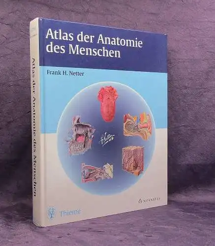 Netter Atlas der Anatomie des Menschen 1989 mit 514 Tafeln Medizin Lehramt Ärzte