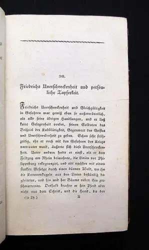 Charakteristik Friedrich des Zweiten, Königs von Preußen 3.Theil Einzelband 1798