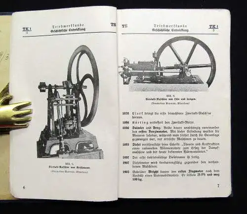 Münch, Martin "Triebwerkkunde" Bd.5 der Lehrblätter 1938 Technische Ausbildung