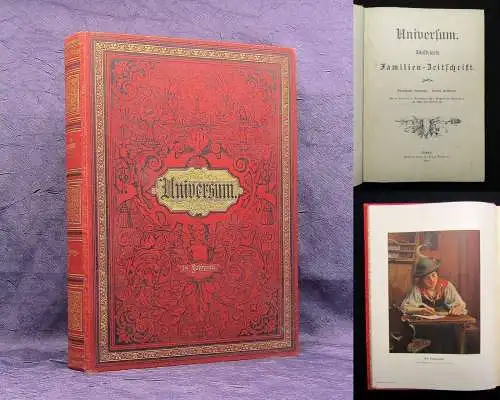 Universum Illustrierte Familien- Zeitschrift 14.Jhg. Zweiter Halbband 1898