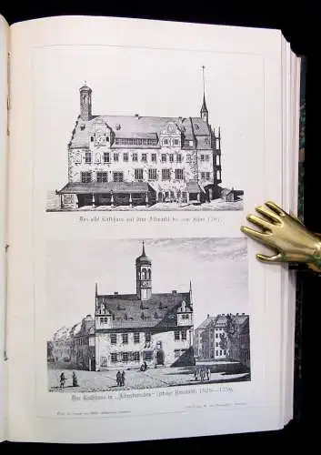 Lindau Geschichte der königl. Haupt- und Residenzstadt Dresden 1885 zahlr. Abb.