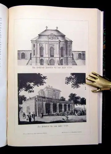 Lindau Geschichte der königl. Haupt- und Residenzstadt Dresden 1885 zahlr. Abb.