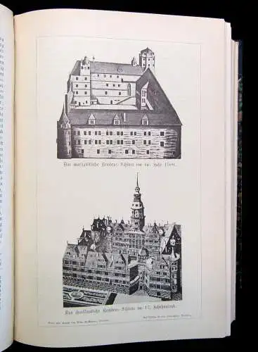 Lindau Geschichte der königl. Haupt- und Residenzstadt Dresden 1885 zahlr. Abb.