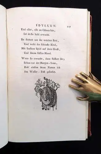 Gessner, Salomon Schriften. 5 Bände in 3.  1770 - 1772 Lyrik Literatur