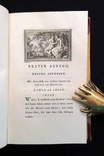 Gessner, Salomon Schriften. 5 Bände in 3.  1770 - 1772 Lyrik Literatur