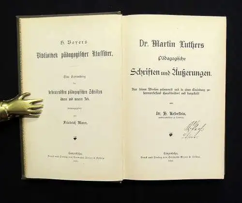 Bibliothek pädagogischer Klassiker 9 Bde.+3 Beigaben Mischaufl. 1888-1900 Lyrik