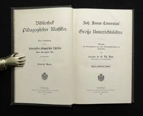 Bibliothek pädagogischer Klassiker 9 Bde.+3 Beigaben Mischaufl. 1888-1900 Lyrik