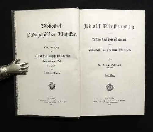 Bibliothek pädagogischer Klassiker 9 Bde.+3 Beigaben Mischaufl. 1888-1900 Lyrik