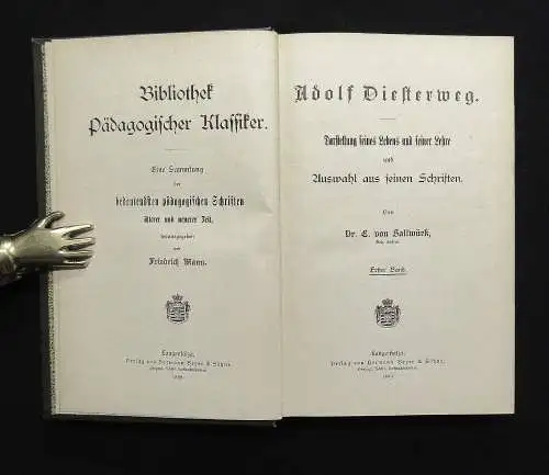 Bibliothek pädagogischer Klassiker 9 Bde.+3 Beigaben Mischaufl. 1888-1900 Lyrik