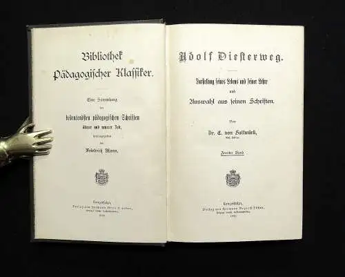 Bibliothek pädagogischer Klassiker 9 Bde.+3 Beigaben Mischaufl. 1888-1900 Lyrik