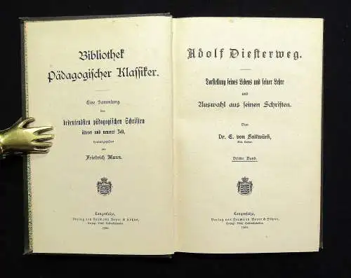 Bibliothek pädagogischer Klassiker 9 Bde.+3 Beigaben Mischaufl. 1888-1900 Lyrik