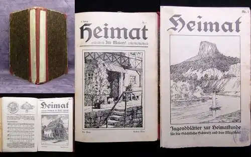 Heimat-Jugendblätter zur Heimatkunde für d. Sächsische Schweiz u. das Müglitztal