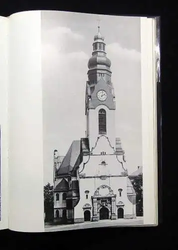 Löffler Die Stadtkirchen in Sachsen 1937 *Bowzen Ausagbe* seltene Lederausgabe