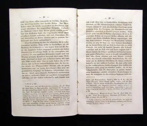 Hecker Der schwarze Tod im vierzehnten Jahrhundert 1832 HLn.der Zeit lith.Deckel