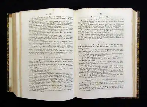 Grauvogel Lehrbuch der Homöopathie 2 Teile in 1 Bd. 1866 Naturheilkunde