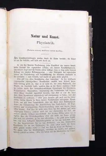 Hufeland Enchiridion Medicum oder Anleitung 1857 Medizinisches Handbuch