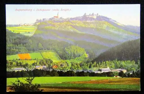 Nenke & Ostermaier Das Zschopautal im Sächsischen Erzgebirge 12 Postkarten 1920