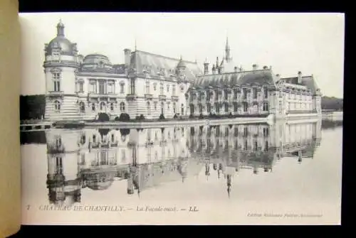 24 Cartes Postales Detachables Chantilly , 12 Postkarten von Chantilly um 1920