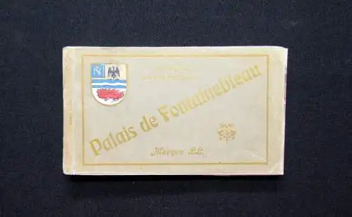 24 Cartes Vues Detachables Palais de Fontainebleau um 1920 Sehenswürdigkeiten