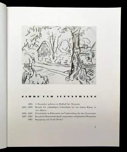 Karl Schmidt- Rottluff Aquarelle aus den Jahren 1943-1946, 1946 Kunst Künstler