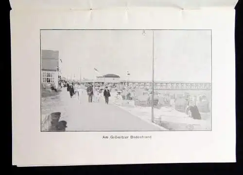 Ostseebad Grömitz in Holstein Das Familienbad der Sonnenseite 1927 Ortskunde