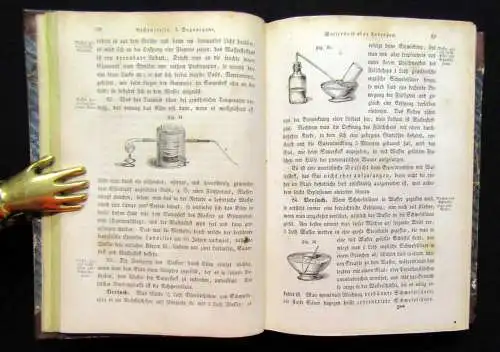 Stöckhardt Prospectus Schule der Chemie oder 1. Unterricht in der Chemie 1852