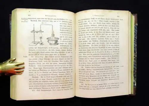 Stöckhardt Prospectus Schule der Chemie oder 1. Unterricht in der Chemie 1852