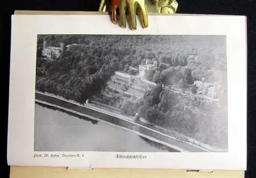 Großmann Geschichtliche Wanderfahrten Nr. 6 Albrechtschlösser Dresden 1930