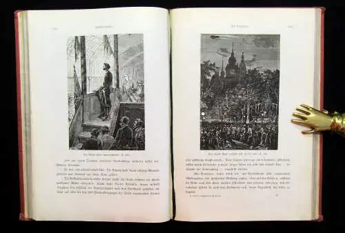 Verne Bekannte und unbekannte Reisen Abenteuerliche Reisen 1881 48 Illustr.