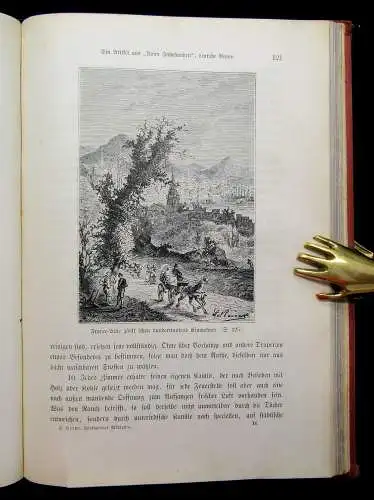 Verne Bekannte und unbekannte Reisen Abenteuerliche Reisen 1881 48 Illustr.