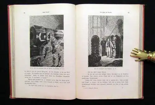 Verne Bekannte und unbekannte Reisen Abenteuerliche Reisen 1881 48 Illustr.