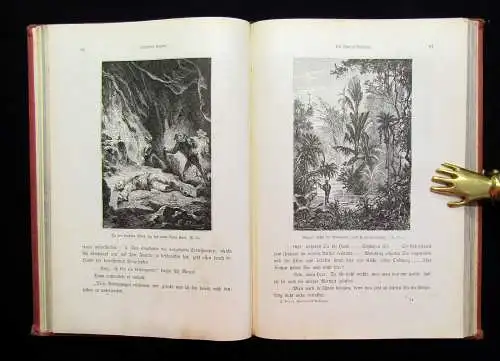 Verne Bekannte und unbekannte Reisen Abenteuerliche Reisen 1881 48 Illustr.