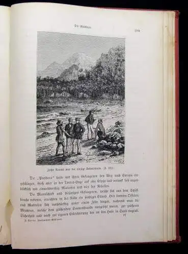 Verne Bekannte und unbekannte Reisen Abenteuerliche Reisen 1881 48 Illustr.