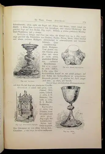 Haupt Die Bau-u Kunstdenkmäler der Provinz Schleswig-Holstein 2. Bd apart 1888