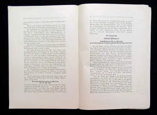 Festschrift 25jähr. Bestehen Grundbesitzerverein Blasewitz 1887-1912 Geschichte