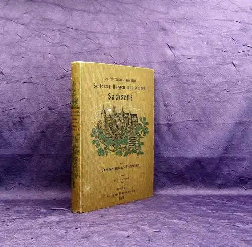 Metzsch Die interessantesten alten Schlösser, Burgen u Ruinen Sachsens 1902