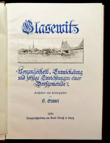 Gruner Blasewitz Vergangenheit Entwicklung u  Einrichtungen 1905 Geschichte