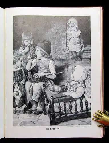 Hermann Kaulbach Bilderbuch um 1910 Kinderbücher Kinderliteratur Lyrik