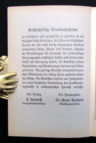 Müller Geschichtliche Wanderfahrten Nr. 11 Dresdner Musikstätten 1931