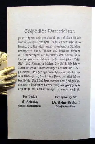 Rudert Geschichtliche Wanderfahrten Nr. 13 Alte Dresdner Friedhöfe 1931