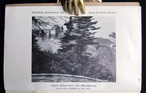 Gröger Geschichtliche Wanderfahrten Nr. 25 Markmeißnische Elbschlösser 1932